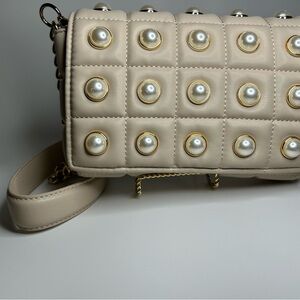 ZARA pearl crossbody bag